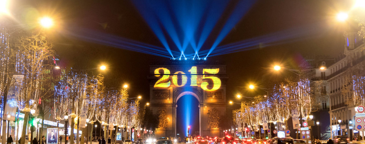 mapping 2015 Paris Arc de triomphe